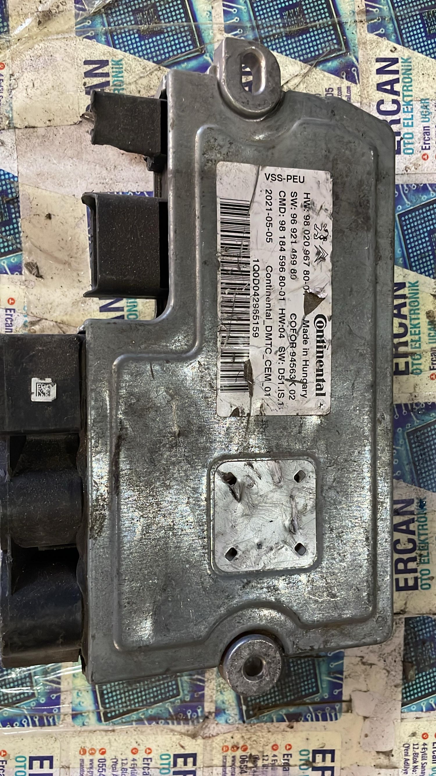980209678004 Ctroen Jumpy Motor Beyni 